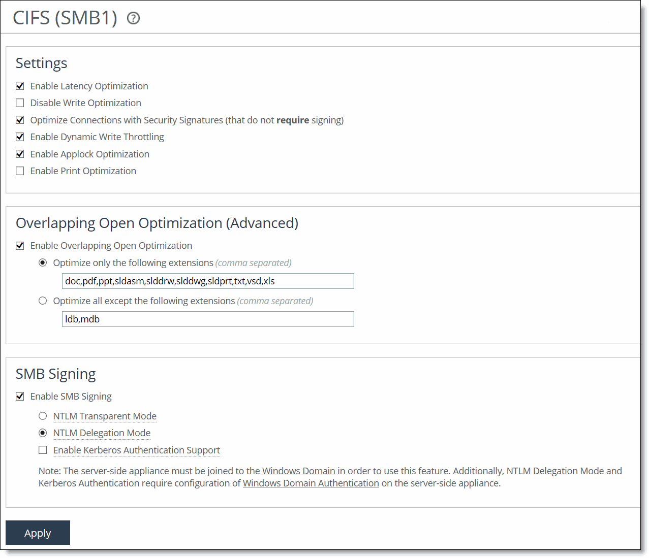 Optimizing SMB2/3