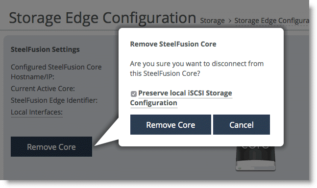 Local Storage In Edge Configuring the Edge