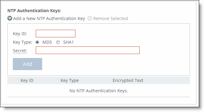 Ntp Authentication Configuring the date and time