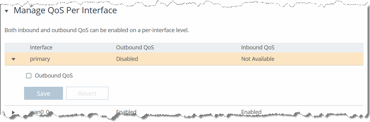 Qos Setup Configuring QoS